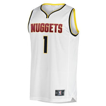 Load image into Gallery viewer, Michael Porter Jr. Denver Nuggets Branded Fast Break Jersey - Association Edition – White