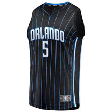 Load image into Gallery viewer, Mohamed Bamba Orlando Magic Branded Youth Fast Break Jersey - Statement Edition – Black 2018/2019