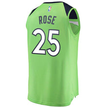 Load image into Gallery viewer, Derrick Rose Minnesota Timberwolves Branded Youth Fast Break Jersey - Statement Edition – Green 2018/2019