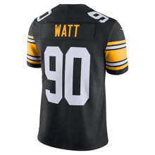 Load image into Gallery viewer, T.J. Watt Pittsburgh Steelers Vapor Untouchable Limited Jersey – Black 2018/2019