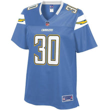 Load image into Gallery viewer, Austin Ekeler Los Angeles Chargers NFL Pro Line Women's Alternate Player Jersey Powder Blue