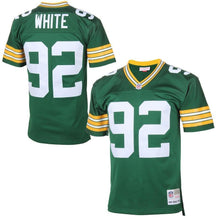 Load image into Gallery viewer, Reggie White Green Bay Packers Mitchell &amp; Ness Retired Player Vintage Replica Jersey - Green
