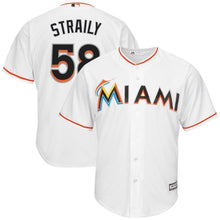 Load image into Gallery viewer, Dan Straily Miami Marlins Dodgers Baseball Player Jersey