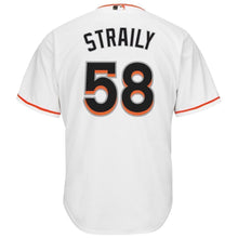Load image into Gallery viewer, Dan Straily Miami Marlins Dodgers Baseball Player Jersey