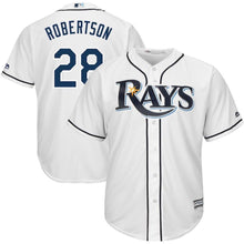 Load image into Gallery viewer, Daniel Robertson Tampa Bay Rays Baseball Player Jersey