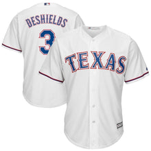 Load image into Gallery viewer, Delino DeShields Texas Rangers Baseball Player Jersey