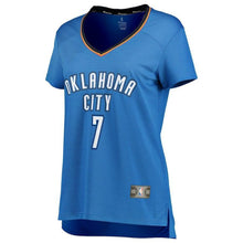 Load image into Gallery viewer, Timothe Luwawu-Cabarrot Oklahoma City Thunder Branded Women's Fast Break Jersey Blue - Icon Edition