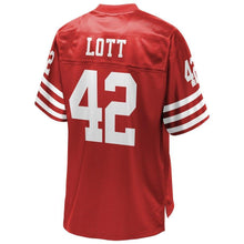 Load image into Gallery viewer, Ronnie Lott San Francisco 49ers Pro Line Retired Player Jersey – Scarlet 2018/2019