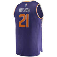 Load image into Gallery viewer, Richaun Holmes Phoenix Suns Branded Fast Break Jersey - Icon Edition - Purple