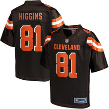Load image into Gallery viewer, Rashard Higgins Cleveland Browns Pro Line Player Jersey - Brown 2018/2019