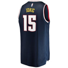 Load image into Gallery viewer, Nikola Jokic Denver Nuggets Branded Youth Fast Break Jersey Blue - Icon Edition 2018/2019