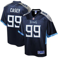 Load image into Gallery viewer, Tennessee Titans Jurrell Casey Navy Jersey 2018 - 2019