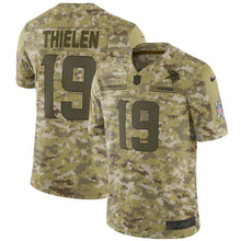 Load image into Gallery viewer, Minnesota Vikings Adam Thielen Camo Jersey 2018 - 2019