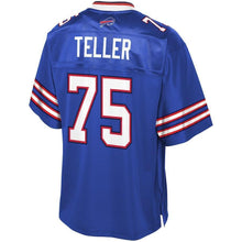 Load image into Gallery viewer, Wyatt Teller Buffalo Bills Pro Line Player Jersey – Royal 2018/2019