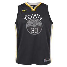 Load image into Gallery viewer, Stephen Curry Golden State Warriors Youth Jersey Black - Statement Edition 2018/2019