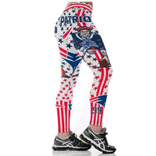 Load image into Gallery viewer, New England Patriots Slim Fitness 3D Printing Leggings Super Bowl