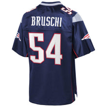 Load image into Gallery viewer, Tedy Bruschi New England Patriots Pro Line Retired Team Player Jersey – Navy 2018/2019 Super Bowl