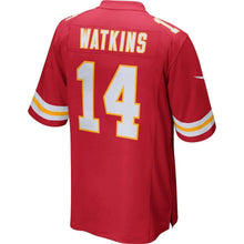 Load image into Gallery viewer, Sammy Watkins Kansas City Chiefs Game Jersey - Red