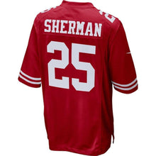 Load image into Gallery viewer, San Francisco 49ers Richard Sherman Red Jersey 2018 - 2019