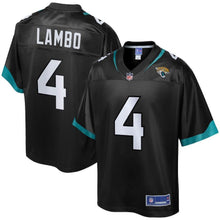 Load image into Gallery viewer, osh Lambo Jacksonville Jaguars NFL Pro Line Team Player Jersey - Black