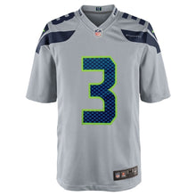 Load image into Gallery viewer, Seattle Seahawks Russell Wilson Gray Jersey 2018 - 2019