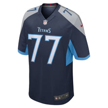 Load image into Gallery viewer, Tennessee Titans Taylor Lewan Navy Jersey 2018 - 2019