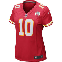 Load image into Gallery viewer, Tyreek Hill Kansas City Chiefs Women's Game Jersey - Red