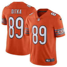 Load image into Gallery viewer, Mike Ditka Chicago Bears Vapor Untouchable Limited Retired Player Jersey – Orange 2018/2019