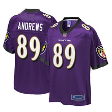 Load image into Gallery viewer, Mark Andrews Baltimore Ravens Pro Line Player Jersey – Purple 2018/2019