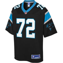 Load image into Gallery viewer, Taylor Moton Carolina Panthers Pro Line Player Jersey - Black 2018/2019