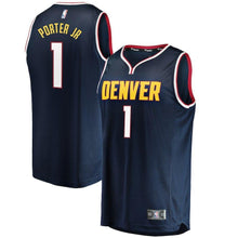 Load image into Gallery viewer, Michael Porter Jr. Denver Nuggets Branded Youth Fast Break Jersey Blue - Icon Edition 2018/2019
