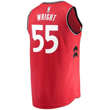 Load image into Gallery viewer, Delon Wright Toronto Raptors Branded Youth Fast Break Jersey Red - Icon Edition 2018/2019
