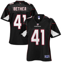 Load image into Gallery viewer, Antoine Bethea Arizona Cardinals Pro Line Women's Player Jersey – Black 2018/2019