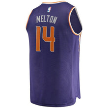 Load image into Gallery viewer, De'Anthony Melton Phoenix Suns Branded Fast Break Jersey - Icon Edition - Purple