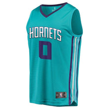 Load image into Gallery viewer, Miles Bridges Charlotte Hornets Branded Youth 2018 NBA Draft First Round Pick Fast Break Jersey Teal – Icon Edition 2018/2019