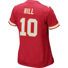 Load image into Gallery viewer, Tyreek Hill Kansas City Chiefs Women's Game Jersey - Red