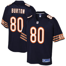 Load image into Gallery viewer, Trey Burton Chicago Bears Pro Line Team Color Player Jersey – Navy 2018/2019