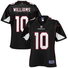 Load image into Gallery viewer, Chad Williams Arizona Cardinals Pro Line Women's Player Jersey – Black 2018/2019