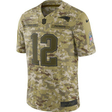 Load image into Gallery viewer, New England Patriots Tom Brady Camo Jersey 2018 - 2019
