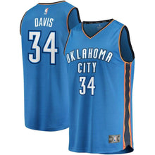 Load image into Gallery viewer, Tyler Davis Oklahoma City Thunder Branded Fast Break Jersey - Icon Edition - Blue