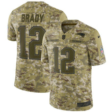Load image into Gallery viewer, New England Patriots Tom Brady Camo Jersey 2018 - 2019