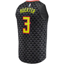 Load image into Gallery viewer, Kevin Huerter Atlanta Hawks Branded Fast Break Jersey - Icon Edition - Black