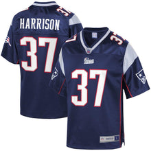 Load image into Gallery viewer, Rodney Harrison New England Patriots Pro Line Retired Player Jersey – Navy 2018/2019 Super Bowl