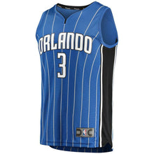 Load image into Gallery viewer, Troy Caupain Orlando Magic Branded Fast Break Jersey - Icon Edition - Blue