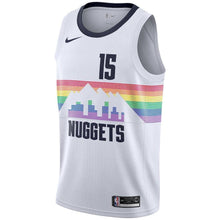 Load image into Gallery viewer, Nikola Jokic Denver Nuggets Youth Jersey – City Edition – White 2018/2019