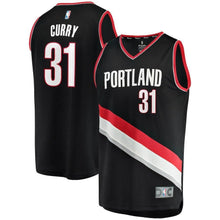 Load image into Gallery viewer, Seth Curry Portland Trail Blazers Branded Fast Break Jersey - Icon Edition - Black