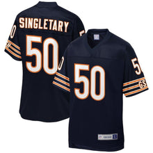 Load image into Gallery viewer, Mike Singletary Chicago Bears Pro Line Retired Player Jersey – Navy 2018/2019
