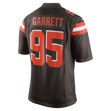 Load image into Gallery viewer, Myles Garrett Cleveland Browns Game Jersey - Brown 2018/2019