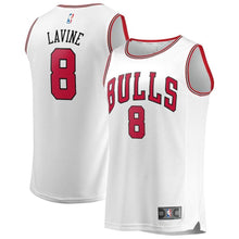 Load image into Gallery viewer, Zach LaVine Chicago Bulls Branded Youth Fast Break Jersey - Association Edition – White 2018/2019