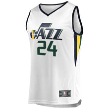 Load image into Gallery viewer, Grayson Allen Utah Jazz Branded Fast Break Jersey White - Association Edition